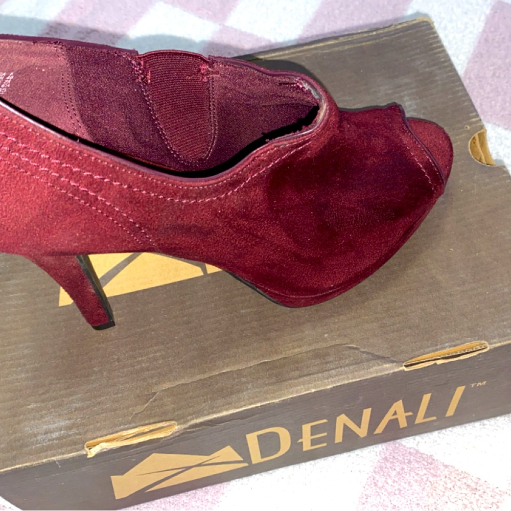 Maroon High Heels